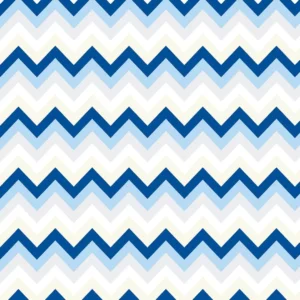 Papel De Parede Adesivo Chevron Listras Zigzag Azul Amarelo