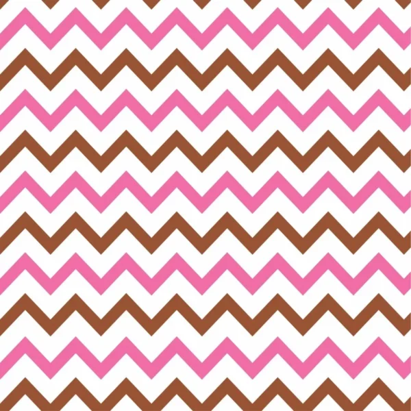 Papel De Parede Adesivo Chevron Rosa Marrom Quarto Sala 3m