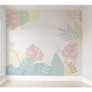 Papel De Parede Adesivo Floral Infantil Para Quarto De Bebê