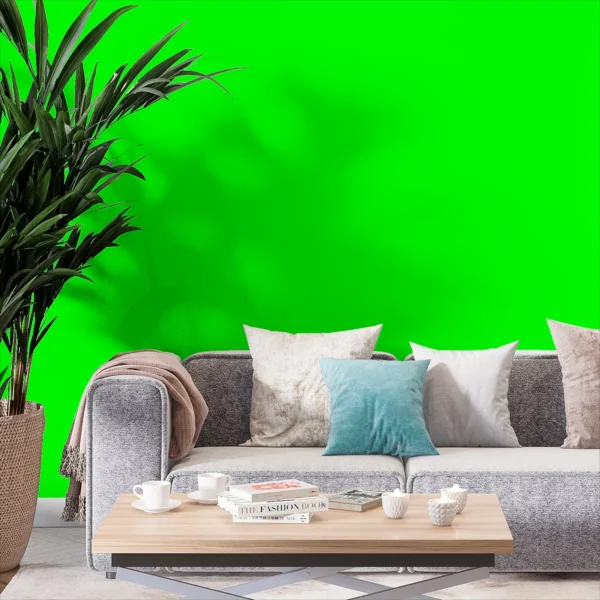 Papel De Parede Adesivo Fundo Verde Chroma Key Edição 3,5m