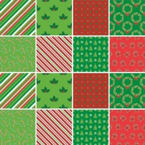 Papel De Parede Adesivo Geométrico Natal 335000987 0,58x3,0m