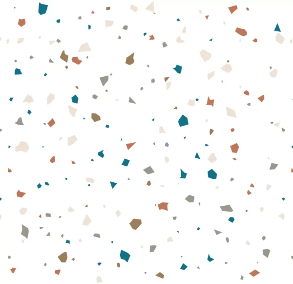 Papel De Parede Adesivo Granilite Sala Terrazzo 3,5m