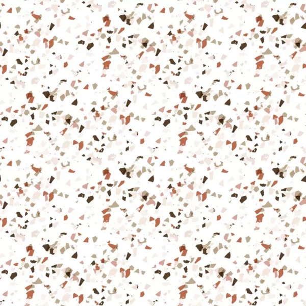 Papel De Parede Adesivo Granilite Terrazzo Boho Lavável 008