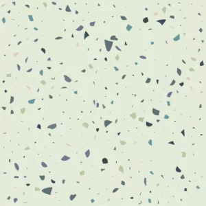 Papel De Parede Adesivo Granilite Terrazzo Verde E Bege