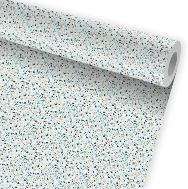 Papel De Parede Adesivo Granilite Terrrazo Marmorite A771