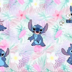 Papel De Parede Adesivo Infantil Stitch L 2.00x2.00 A