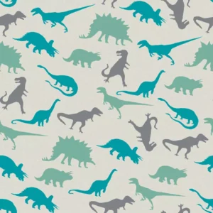 Papel De Parede Adesivo Kid Dinossauro Infantil 1.5m