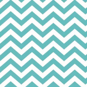 Papel De Parede Adesivo Lavável Chevron Verde-água 12m