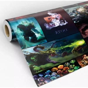 Papel De Parede Adesivo Lavável Dota 2 Quarto E Sala Gamer