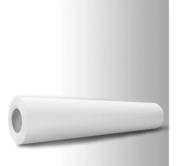 Papel De Parede Adesivo Minimalista Autocolante Branco 10m