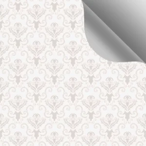 Papel De Parede Adesivo Provençal Delicado Off White 1.5m