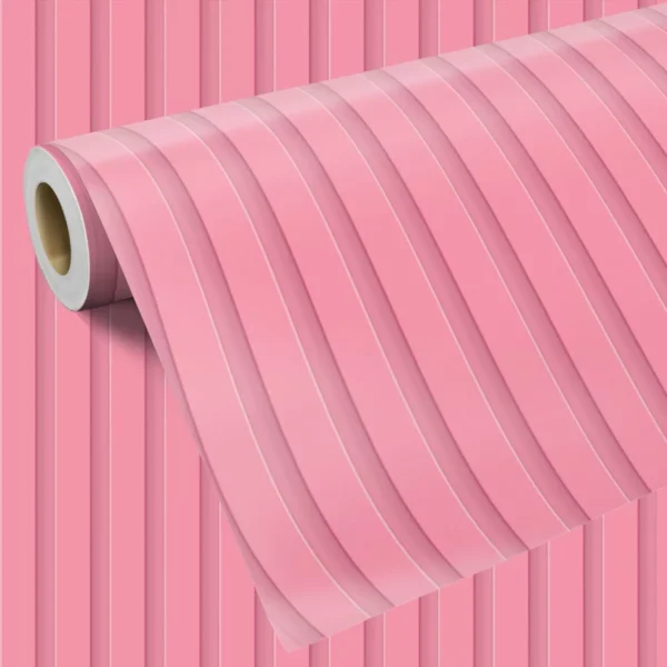 Papel De Parede Adesivo Ripado Rosa Ripas De Madeiras Rosa