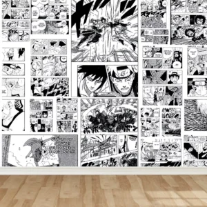 Papel De Parede Adesivo Rolo Quarto Mangá Naruto Anime