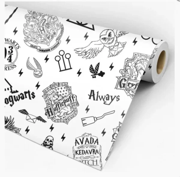 Papel De Parede Adesivo Teens Geek Harry Potter Hogwarts Mag