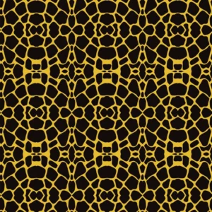 Papel De Parede Adesivo Textura Amarelo E Preto Decorativo