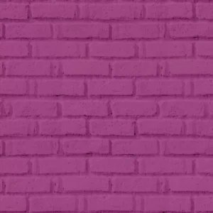 Papel De Parede Adesivo Vinil Tijolo Tijolinho Roxo - 12m