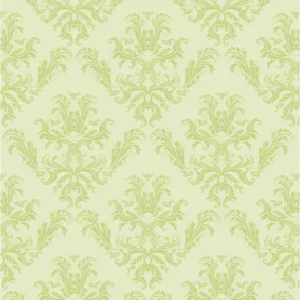 Papel De Parede Adesivo Vintage Verde 21 0,58x2,5m