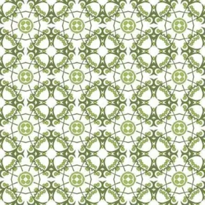 Papel De Parede Adesivo Vintage Verde 26 0,58x2,5m