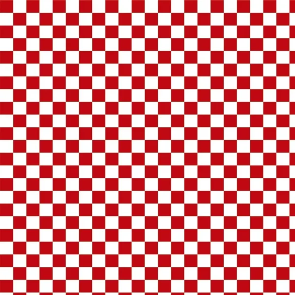 Papel De Parede Adesivo Xadrez Branco E Vermelho