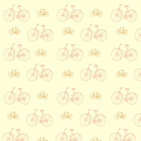 Papel De Parede Amarelo E Bicicleta Autocolante Sala Quarto