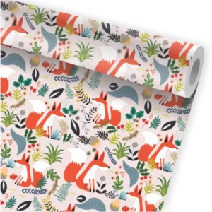 Papel De Parede Animais Raposinha Safari Kit 02 Rolos A238