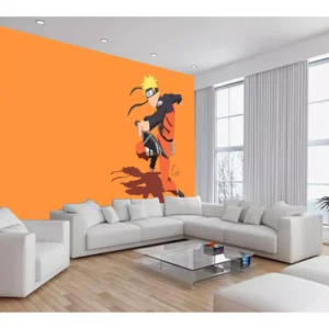 Papel De Parede Anime Naruto Mangá Desenho Art 7,5m² Nrt03