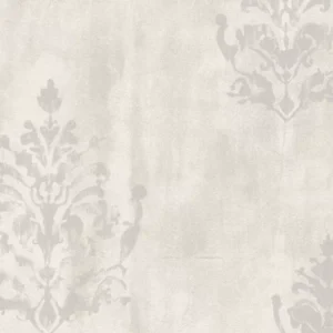 Papel De Parede Arabesco Cinza Bobinex Natural Vinílico 1427