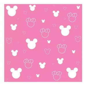 Papel De Parede Auto Colante Mickey Mouse Disney Minnie 9m²