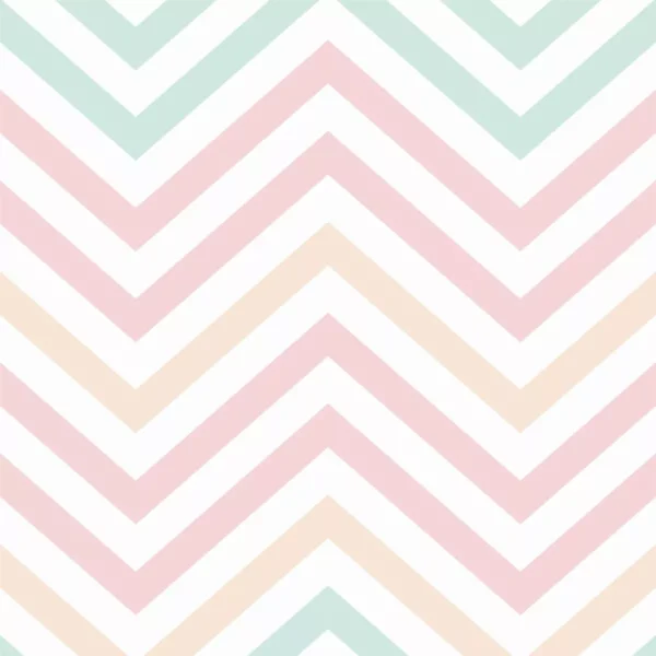 Papel De Parede Autocolante Chevron Verdinho Rosa Amarelo