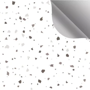 Papel De Parede Autocolante De Sala Terrazzo Granilite 12m