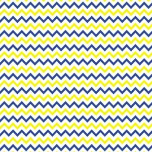 Papel De Parede Azul Escuro Amarelo Branco Chevron Adesivo