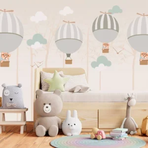 Papel De Parede Balão Quarto Infantil Balãosinho Pp373 M²