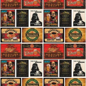 Papel De Parede Cerveja Beer Coffee Madeira Vintage