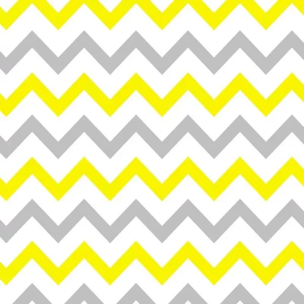 Papel De Parede Chevron Amarelo Branco Cinza Adesivo Quarto