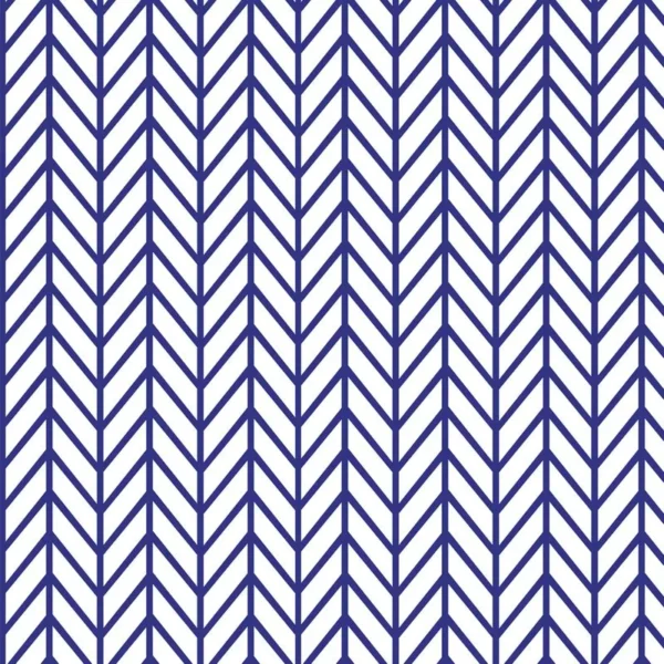 Papel De Parede Chevron Azul Escuro E Branco Adesivo Sala