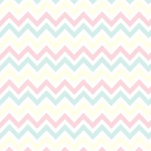 Papel De Parede Chevron Colorido Quarto Menino Menina 3m