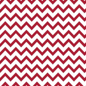 Papel De Parede Chevron Vermelho, Lavável Vinílico 310x58cm