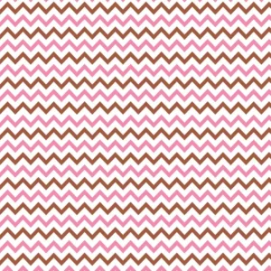 Papel De Parede Chevron Vermelho Rosa E Branco Adesivo Sala