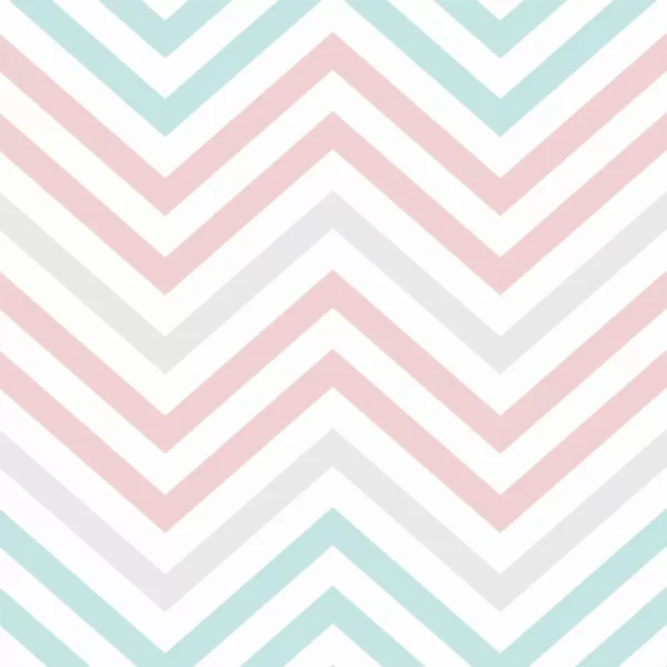 Papel De Parede Chevron Zig-zag Azul Rosa Vinil Delicado 3m