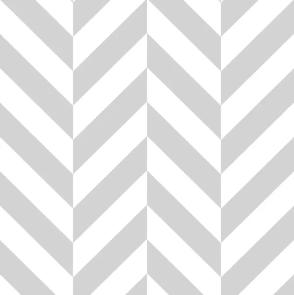 Papel De Parede Chevron Zig-zag Cinza Lavável Delicado 3m