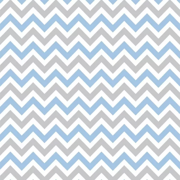 Papel De Parede Chevron Zig-zag Tons Azul Cinza Delicado 3m