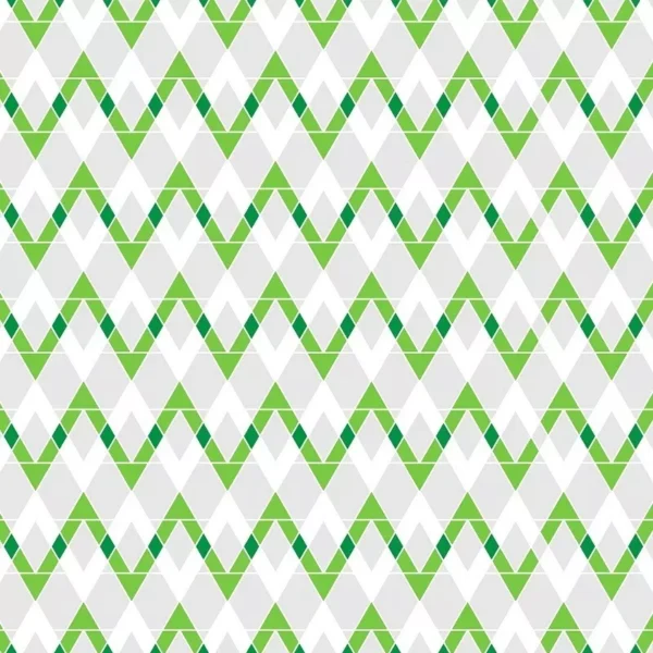 Papel De Parede Chevron Zig-zag Tons Verde Vinil Delicado 3m