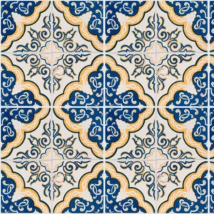 Papel De Parede Cozinha Azulejo Português Hidráulico Color