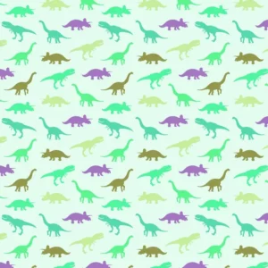 Papel De Parede Dinossauro Divertido 6m² Ppd0036