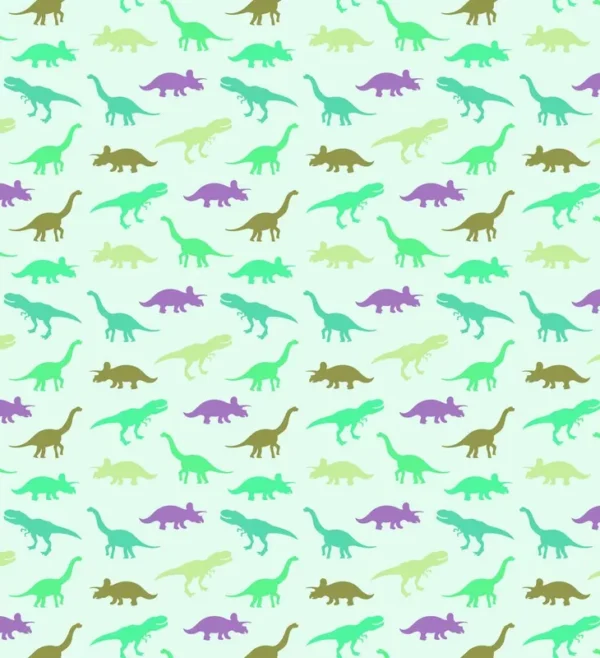 Papel De Parede Dinossauro Divertido 6m² Ppd0036