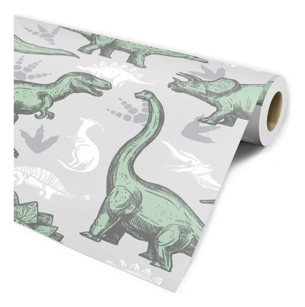 Papel De Parede Dinossauros Quarto Infantil Menino 3m