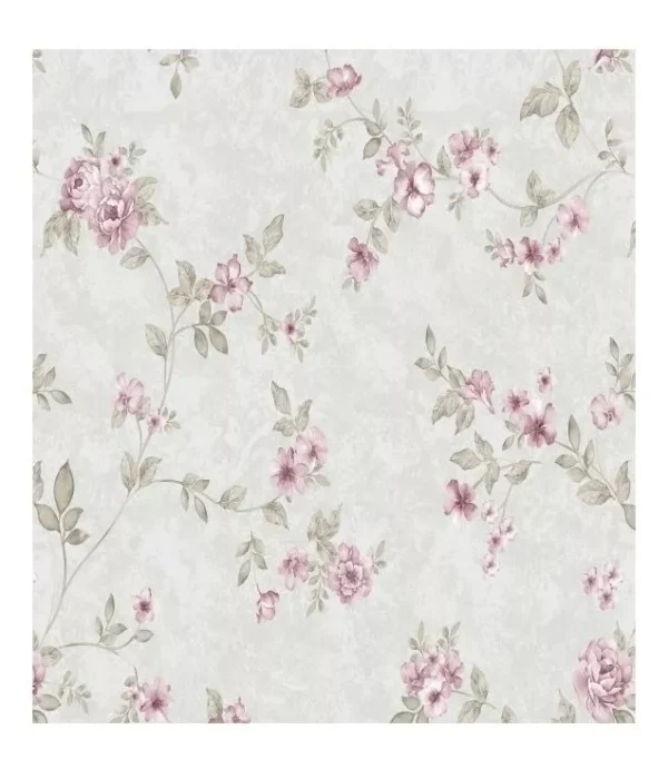 Papel De Parede Floral Adesivo Vinílico Lavável