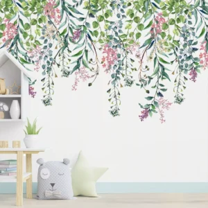 Papel De Parede Floral Flor Flores P Quarto Mulher M² Menina