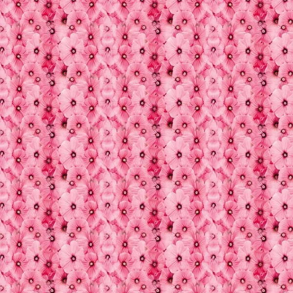 Papel De Parede Floral Flores Rosa Claro Autocolante Quarto