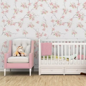 Papel De Parede Floral Infantil Pp276 M²